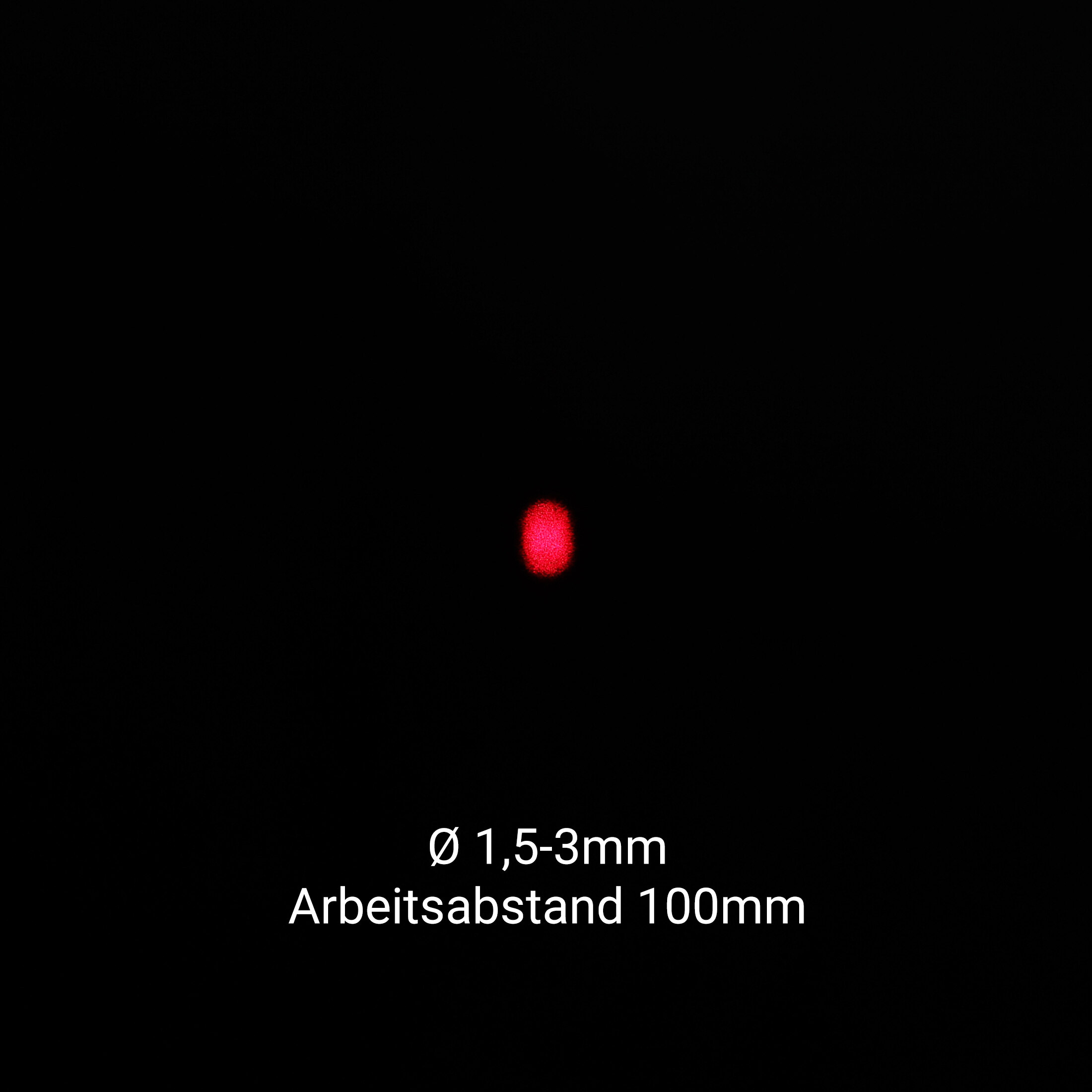 Punktlaser, rot, 650 nm, 0.4 mW, Ø15x67 mm, Laserklasse 1, Fokus fixed (5.0m)