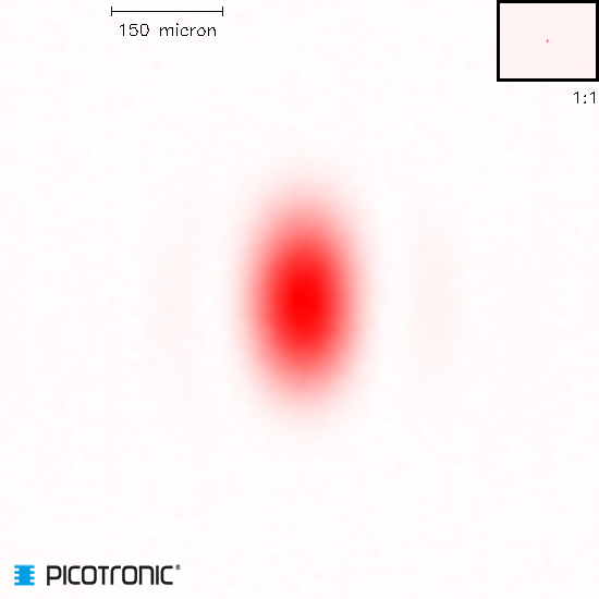 Punktlaser, rot, 650 nm, 1 mW, 3 V DC, Ø6x17 mm, Laserklasse 2, Fokus kollimiert, Kabellänge 70 mm